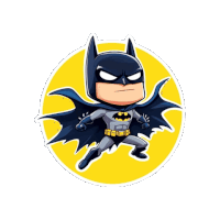 Batman Dc Comics Sticker GIF