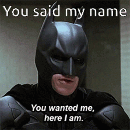 Batman Im Here GIF
