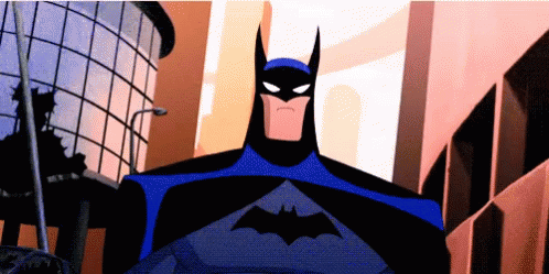 Batman Suspicious Squint Glare GIF