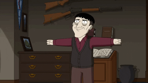 Bats Carrying Family Guy GIF