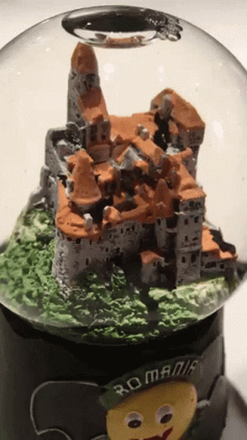 Bats Snow Globe Cave GIF