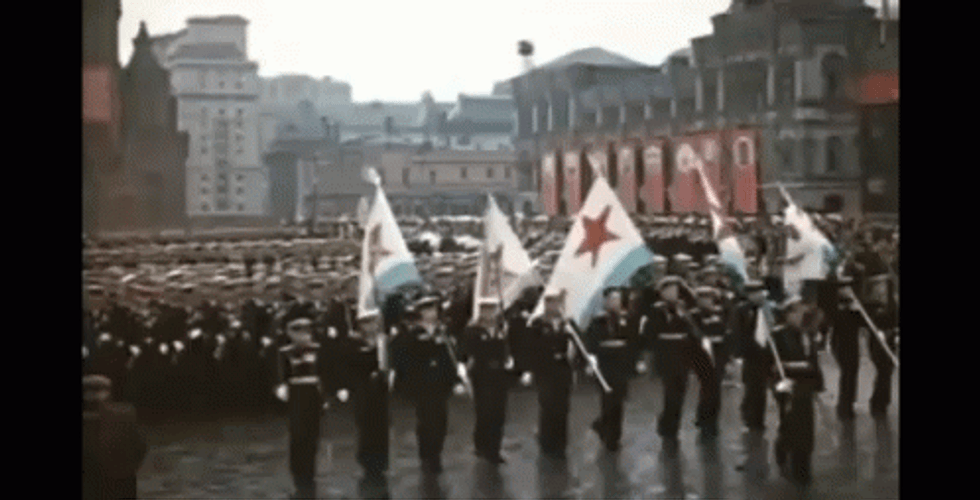 Battalion Parade March GIF