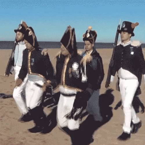 Battalion Running March GIF