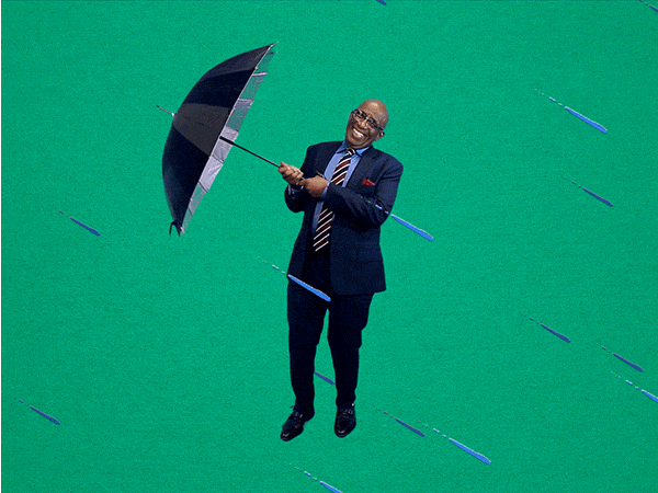 Batten Down The Hatches Al Roker Raining GIF