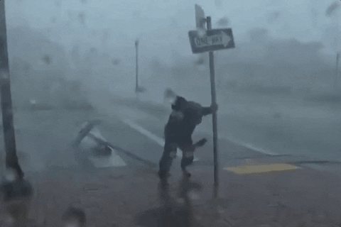 Batten Down The Hatches Jim Cantore Hurricane GIF