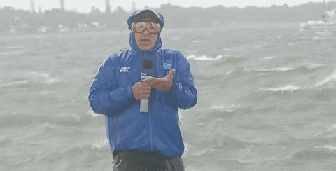 Batten Down The Hatches Jim Cantore Storm Surge GIF