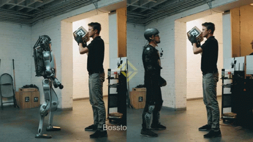 Battle Bots Boston Dynamics Atlas GIF