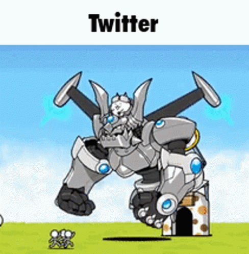 Battle Cats Mecha Bun GIF