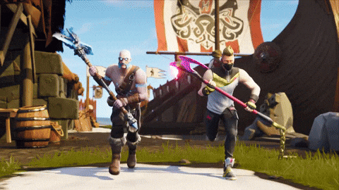 Battle Mode On Fortnite Meme GIF