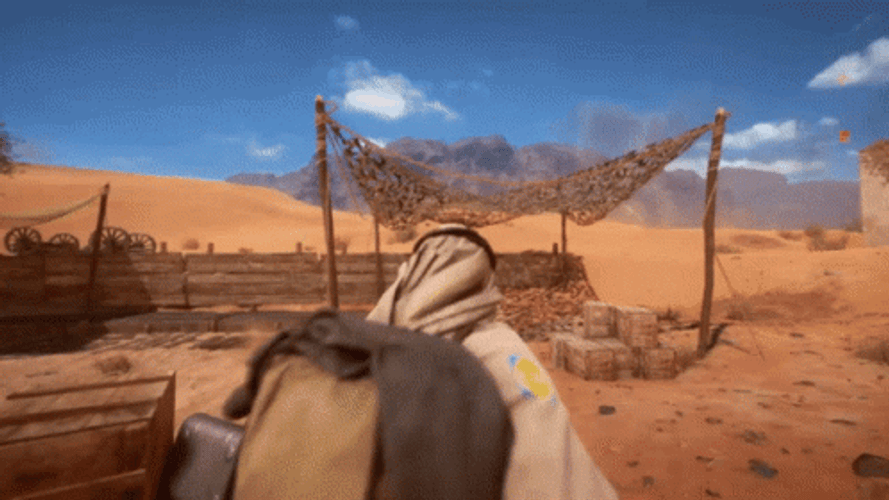 Battlefield 1 Desert GIF