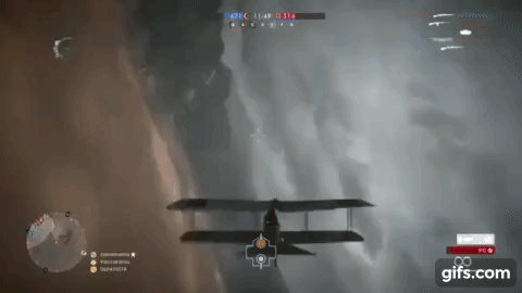 Battlefield 1 Video Game Plane GIF