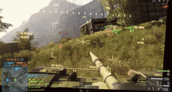 Battlefield 4 Car Jump GIF