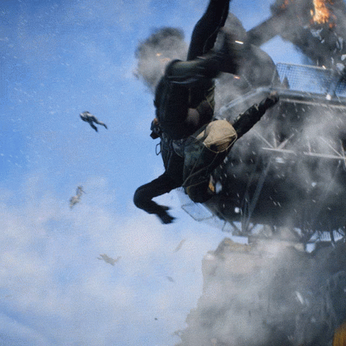 Battlefield 4 Free Fall GIF