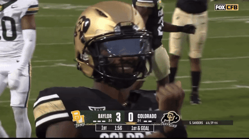 Baylor Vs Colorado Football On Fox CBS GIF