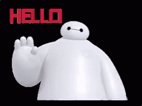 Baymax Big Hero Hello GIF