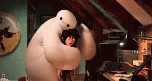 Baymax Hug Big Boy GIF