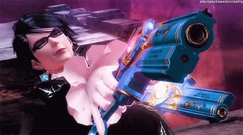 Bayonetta Heart Shot GIF