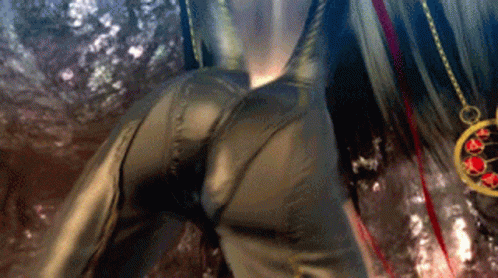 Bayonetta Sexy Hip Dance GIF