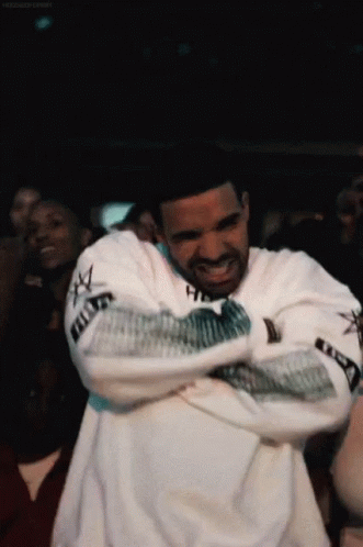 Bbl Drake In White GIF