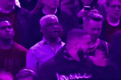 Bbl Drake Cheering Hard GIF