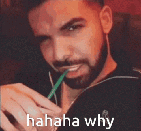 Bbl Drake Why Haha GIF