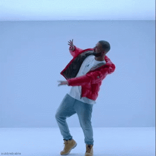 Bbl Drake In Red Jacket GIF