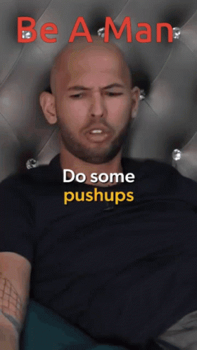 Be A Man Do Some Pushups GIF