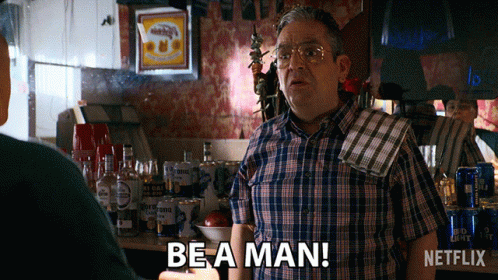 Be A Man Gente-fied Scene GIF