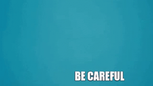 Be Careful Waving Horse GIF