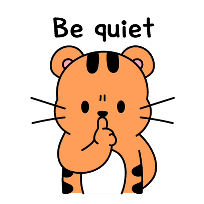 Be Quiet Silence I Kill You GIF