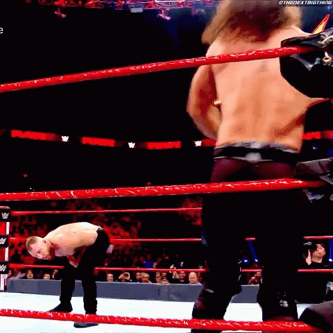 Be Ready Of Seth Rollins Curb Stomp GIF