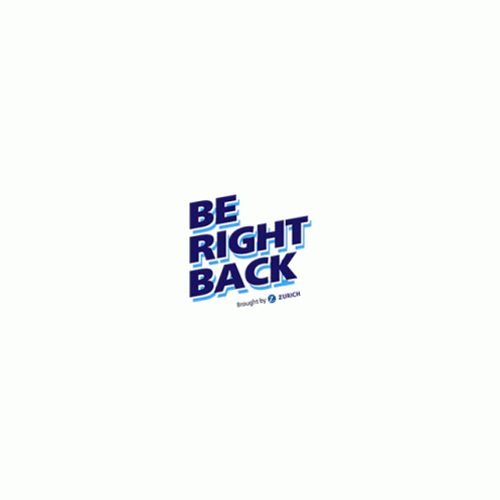 Be Right Back Simple Animation GIF