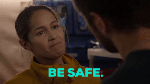 Be Safe Jaina Lee Ortiz Station 19 GIF