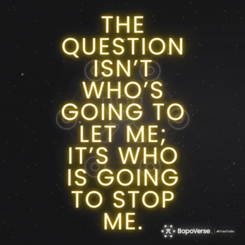 Be Strong Motivational Qoutes GIF