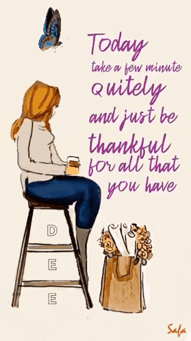 Be Thankful Quotes Gif GIF