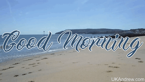 Beach Good Morning