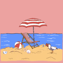 Beach Keep It Simple GIF