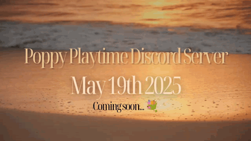 Beach Scene With Poppy Playtime Discord Server