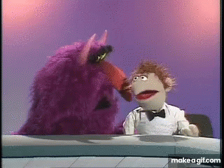 Beaker Muppets Eating GIF