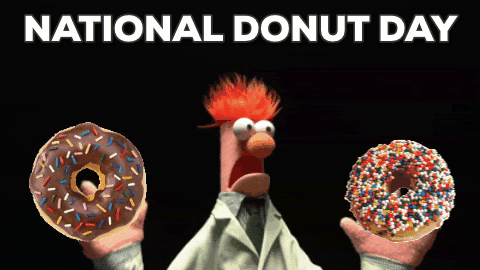 Beaker National Donuts Day GIF