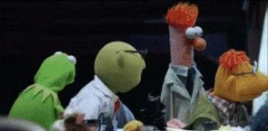 Beaker Passes Out Quickly GIF
