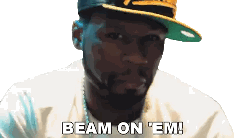Beam On Em Curtis James Jackson Sticker