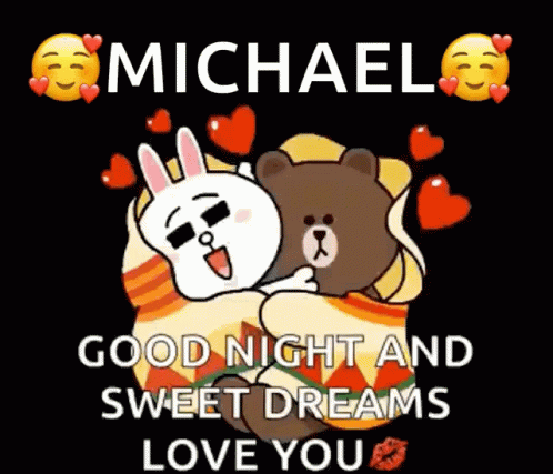 Bear And Rabbit Hugging Michael GIF