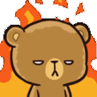 Bear Angry Sticker GIF