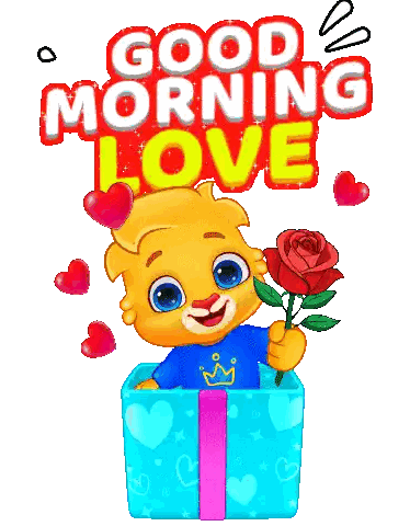 Bear Holding Rose in Gift Box