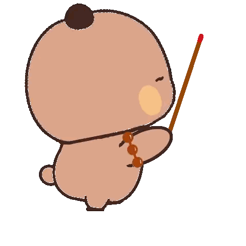Bear Holding Stick