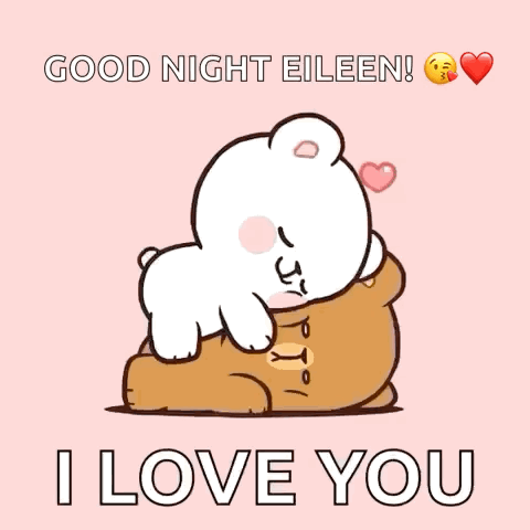 Bear Hugging Another Bear Good Night Eileen I Love You