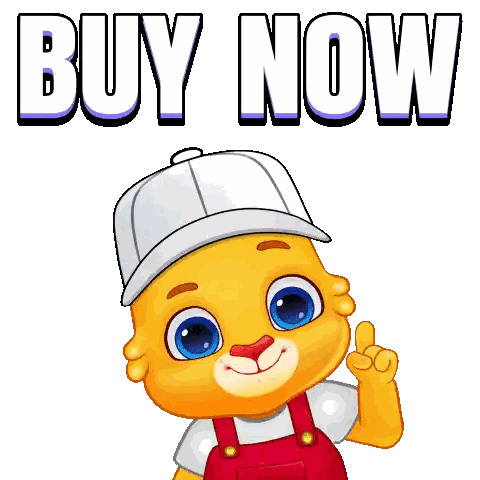 Bear in Cap and Overalls Points Up Buy Now