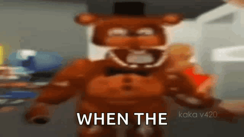 Bear In Mind Freddy Fazbear Meme GIF