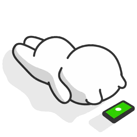 Bear Lying Next to Cell Phone
